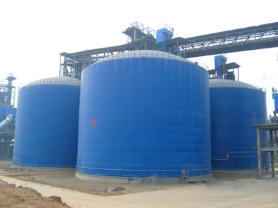 共和水泥钢板库改造